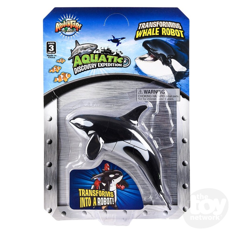 Orca Robot Action Figure