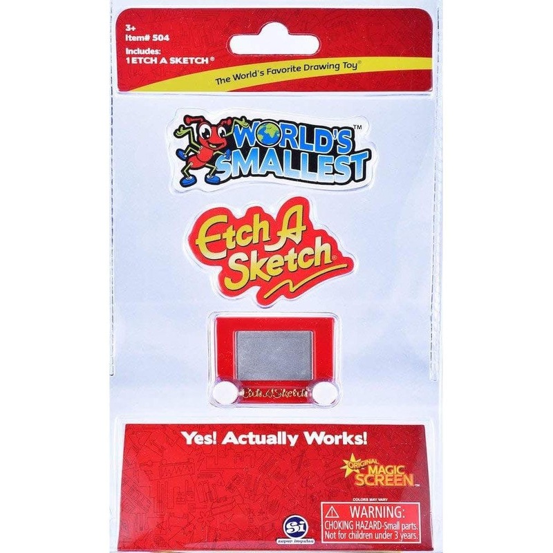 World’s Smallest Etch a Sketch