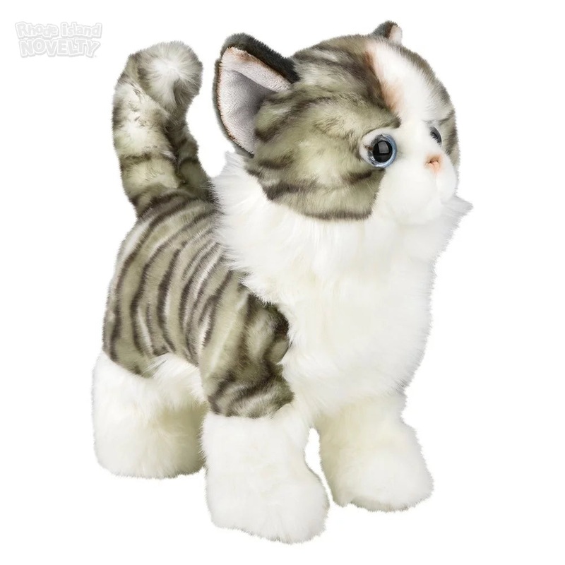 12 Heirloom Standing Tabby Cat