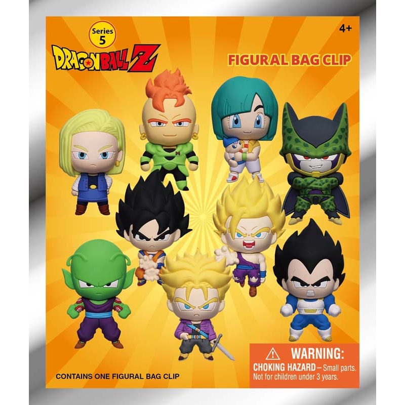 3D Foam Collectible Bag Clips – Dragon Ball Z Series 5