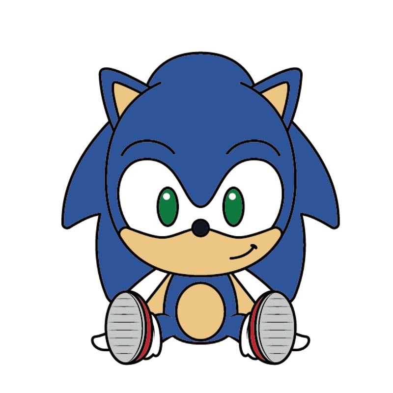 3D Foam Collectible Magnet – Sonic the Hedgehog