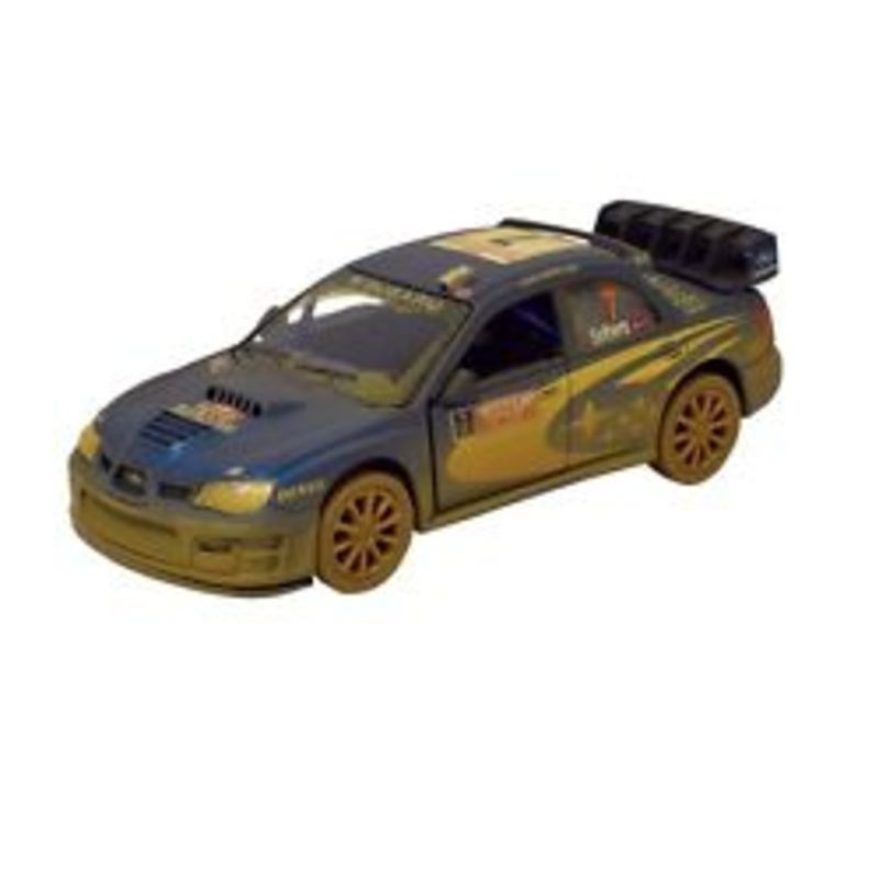 5 Diecast 2007 Subaru Impreza WRC Muddy