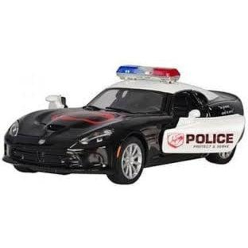 5 Diecast SRT Viper GTS Police