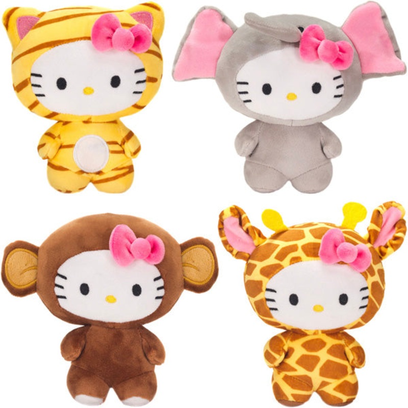 6 Hello Kitty Jungle Plush