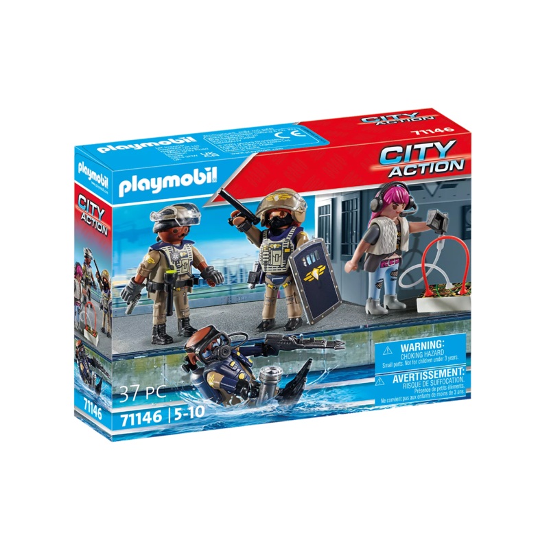City Action – Tactical Unit Figure Set