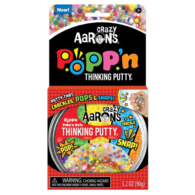 Crazy Aaron’s 4 Popp’n Putty – Poke’n Dots