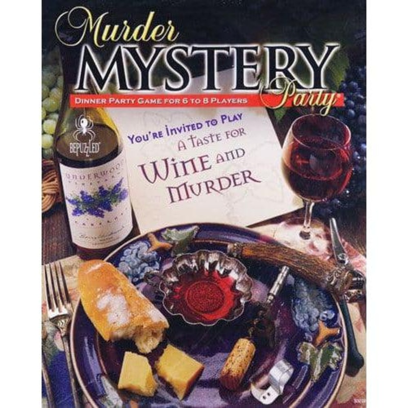 Murder Mystery Party Game – A Taste for Wine and Murder