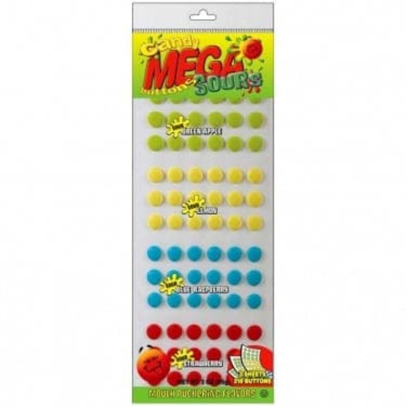 SOUR Mega Candy Buttons