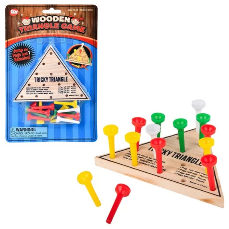 4.5 Wooden Triangle Game
