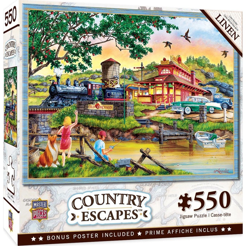 Country Escapes – Apple Express – 550 Piece Puzzle