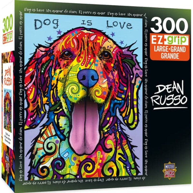 Dean Russo – Dog is Love – 300 Piece EZGrip Puzzle