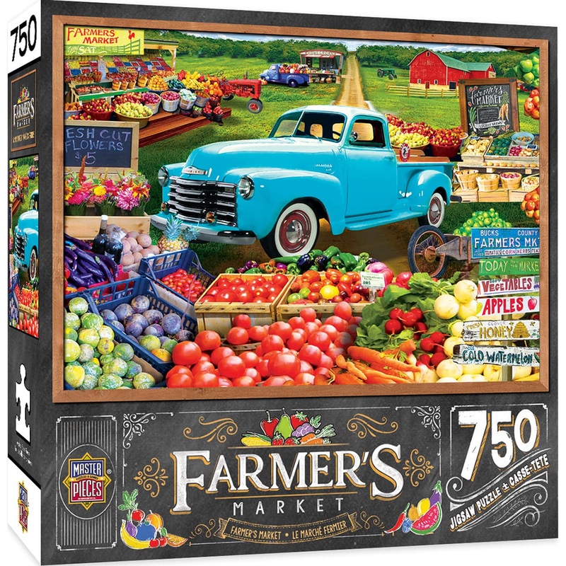 Farmer’s Market – Locally Grown – 750 Piece Puzzle