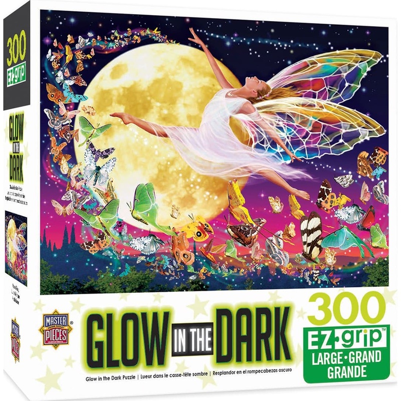 Glow in the Dark – Moon Fairy – 300 Piece Puzzle