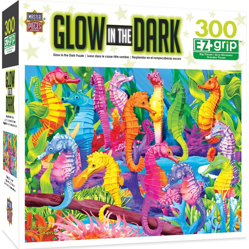 Glow in the Dark – Singing Seahorses – 300 Piece Puzzle