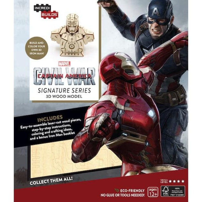 IncrediBuilds – Captain America: Civil War – Iron Man 3D Model