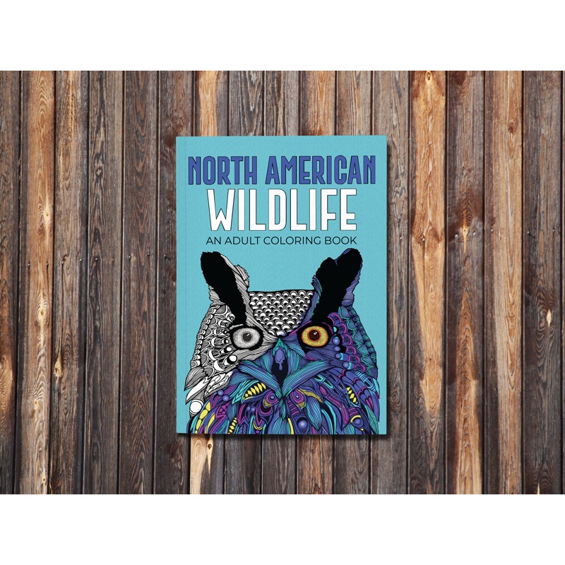 North American Wildlife – An Adult Coloring Book