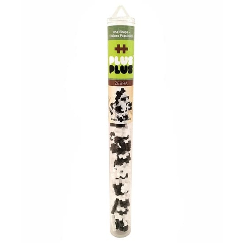 Plus-Plus Tube – Zebra