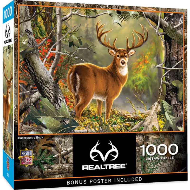 Realtree – Backcountry Buck – 1000 Piece Puzzle
