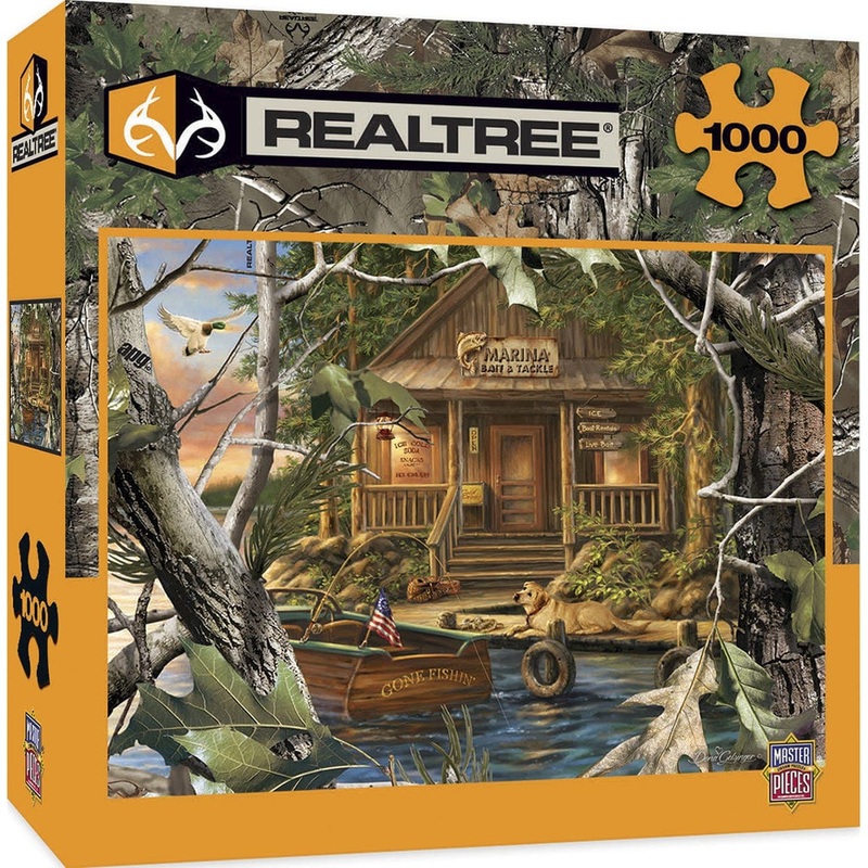 Realtree – Gone Fishing – 1000 Piece Puzzle