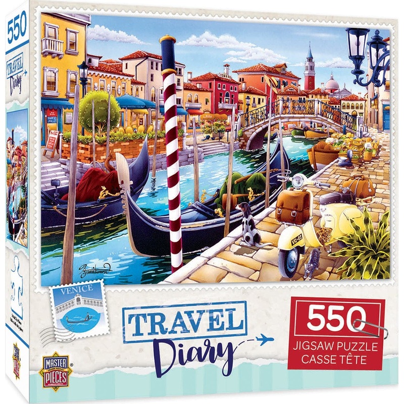 Travel Diary – Venice – 550 Piece Puzzle
