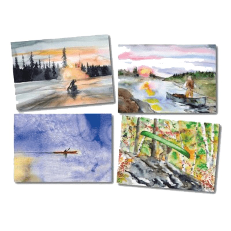 Wilderness Paddler Notecard Pack