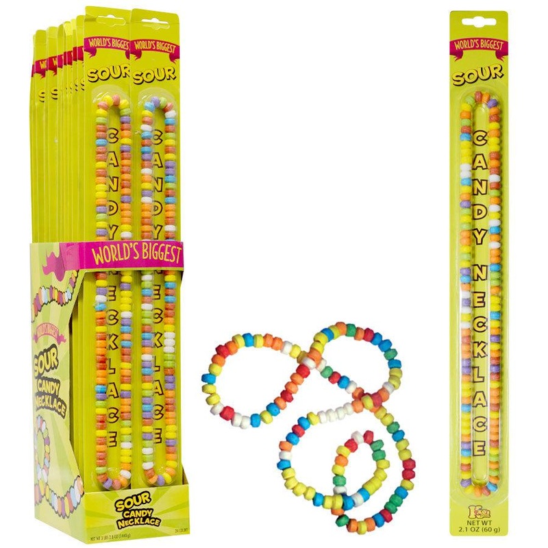 World’s Biggest Sour Candy Necklace