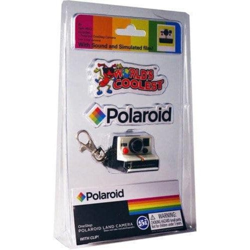 World’s Coolest Polaroid Camera Keychain
