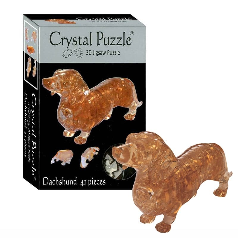 3D Crystal Puzzle – Dachshund