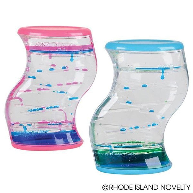 5.5 Dual Color Liquid Timer Assorted Styles