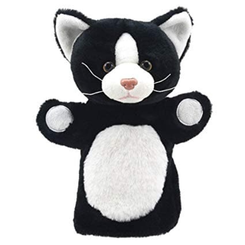 Animal Puppet Buddies – Cat Black and White