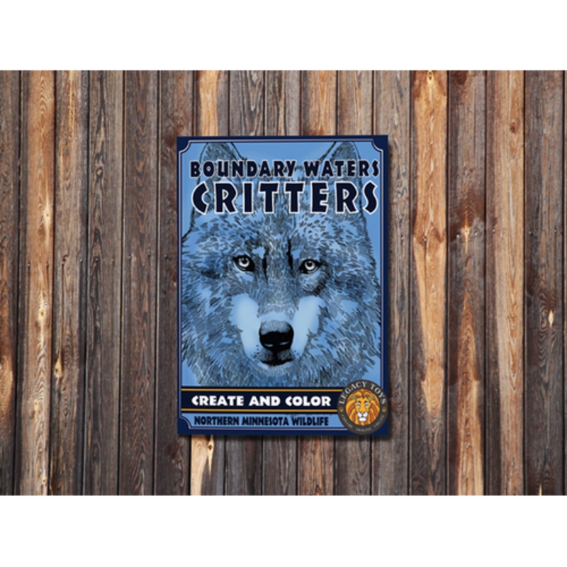 Boundary Waters Critters – Create & Color Coloring Book