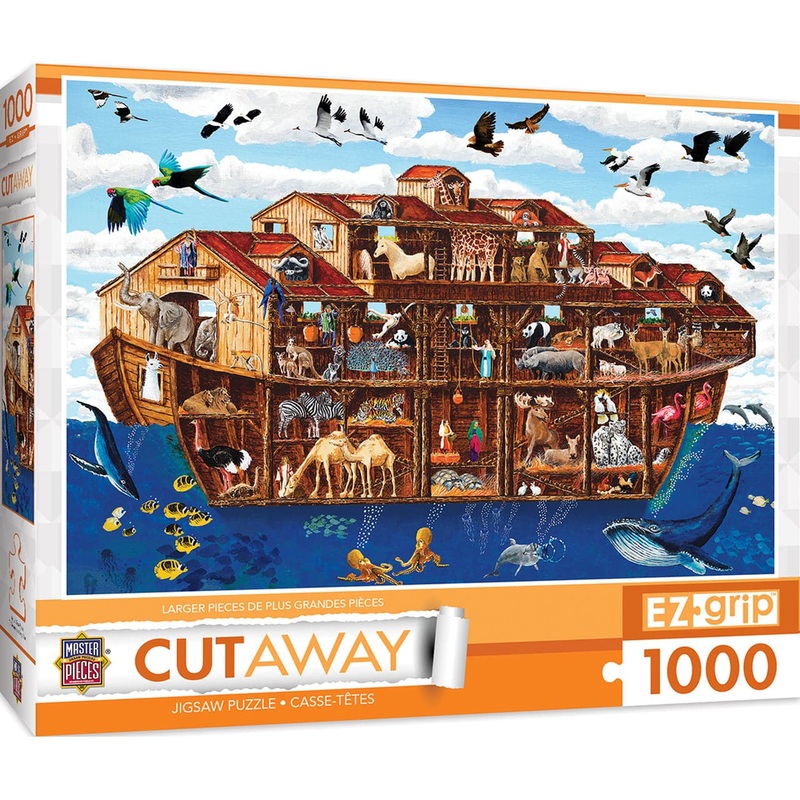 Cutaways – Noah’s Ark – 1000 Piece EZGrip Puzzle