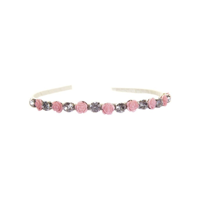 Diamond Rosette Headband