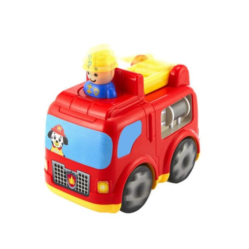 Kidoozie Press ‘n Zoom Fire Engine