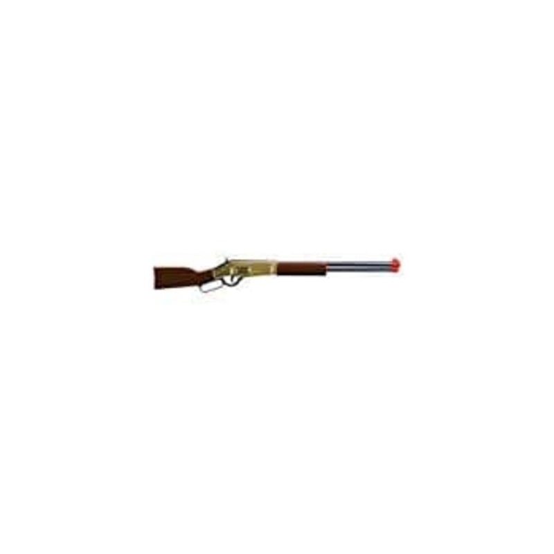 Kids 1866 Lever Action Golden Ranger Rifle, includes 27.5 Long Wood & Golden Metal Rifle