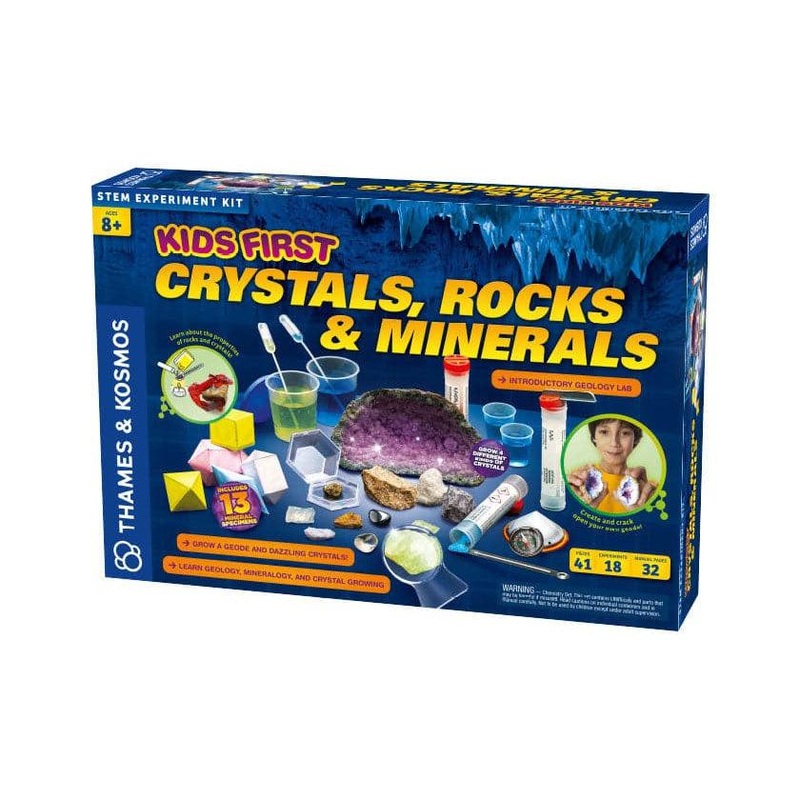 Kids First: Crystals, Rocks, and Minerals Kit