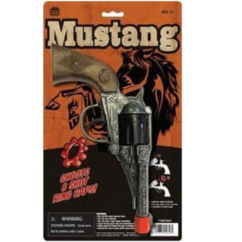Western Mustang Cap Gun 7.5 Long