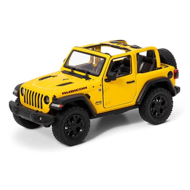5 Diecast 2018 Jeep Wrangler Open Top