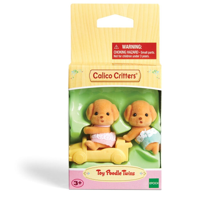Calico Critters Toy Poodle Twins