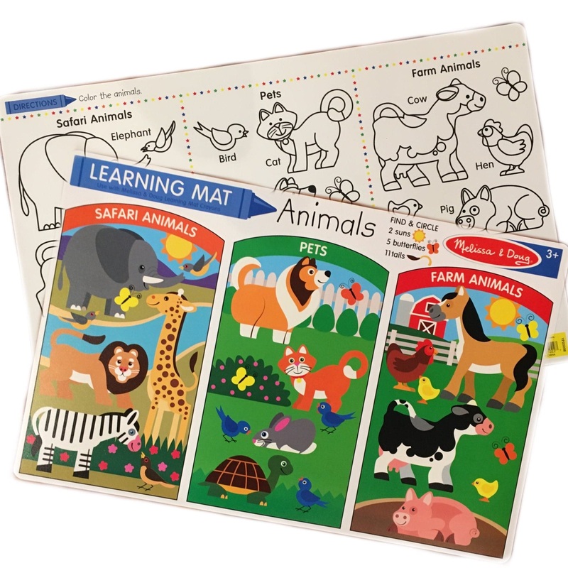 Learning Mats – Animals