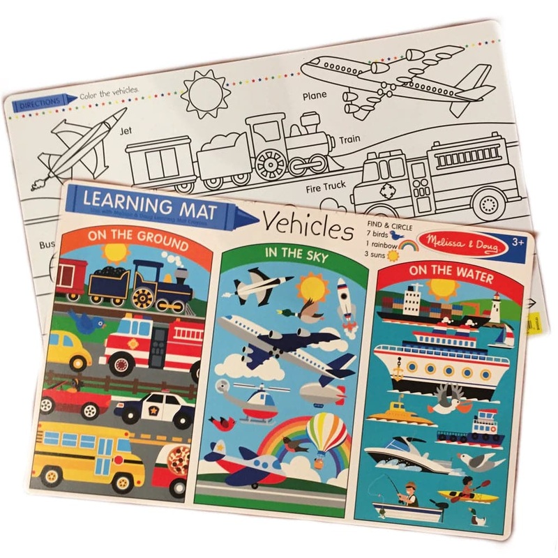 Learning Mats – Vehicles