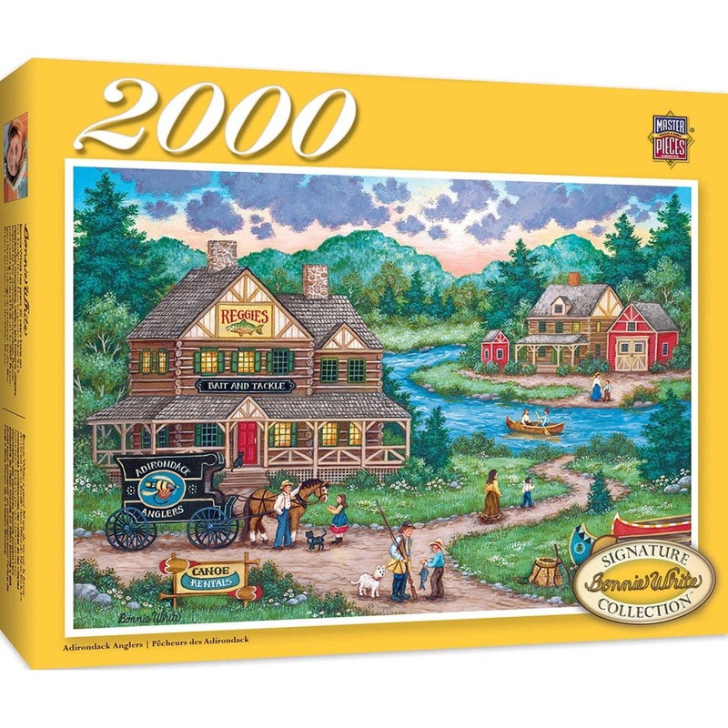 Signature Collection – Adirondack Anglers – 2000 Piece Puzzle