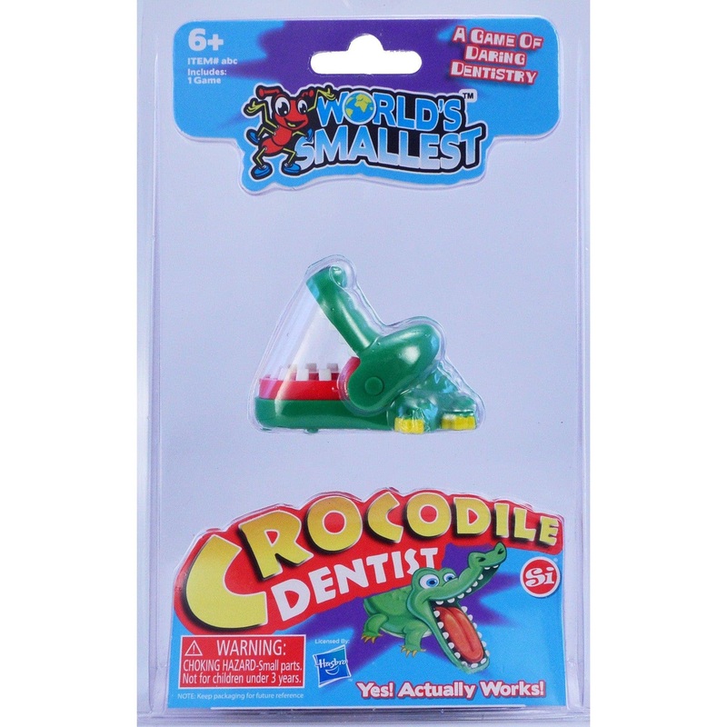 World’s Smallest Crocodile Dentist