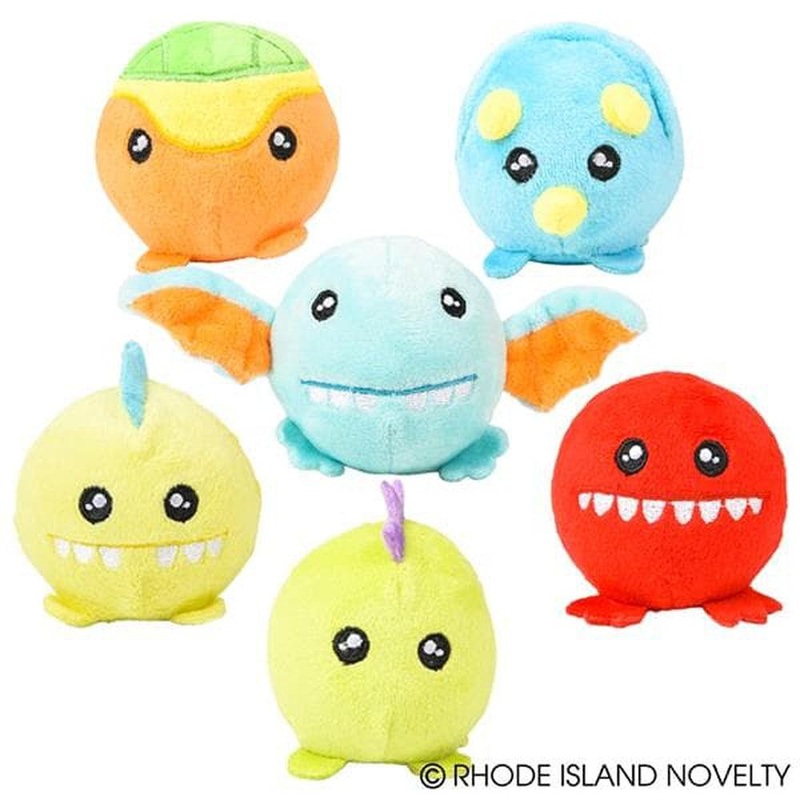 3 Deluxe Squish Plush Dinosaurs – Assorted Styles