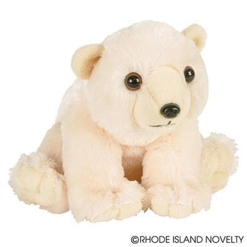 8 Animal Den Polar Bear Plush