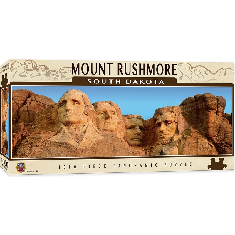 American Vistas – Mount Rushmore – 1000 Piece Panoramic Puzzle