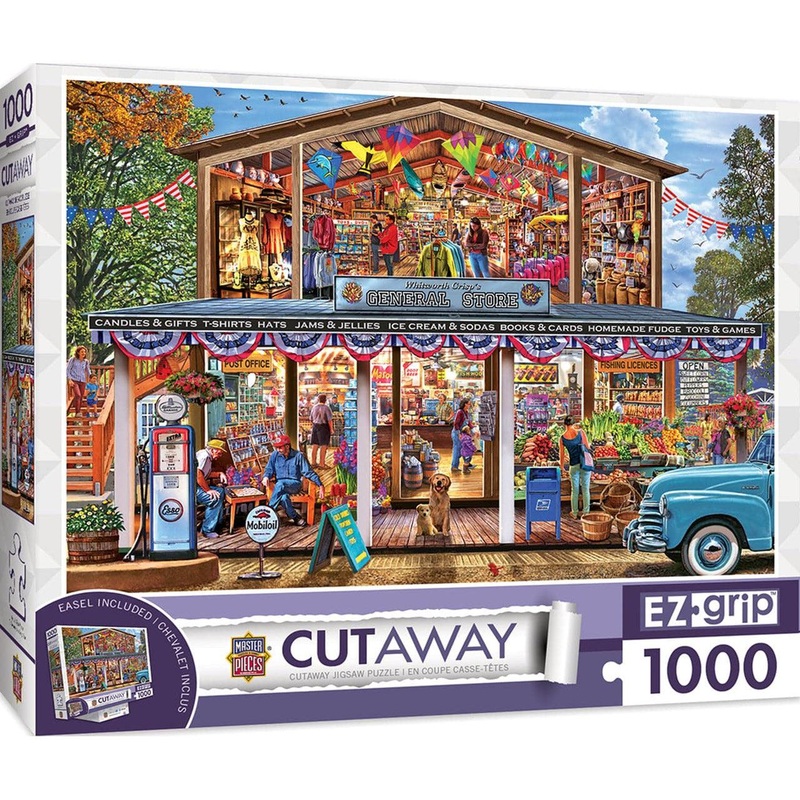 Cutaways – Hometown Market – 1000 Piece EZGrip Puzzle