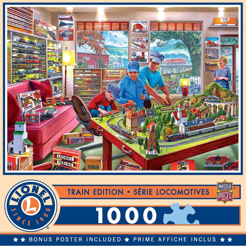 Lionel – The Boy’s Playroom – 1000 Piece Puzzle