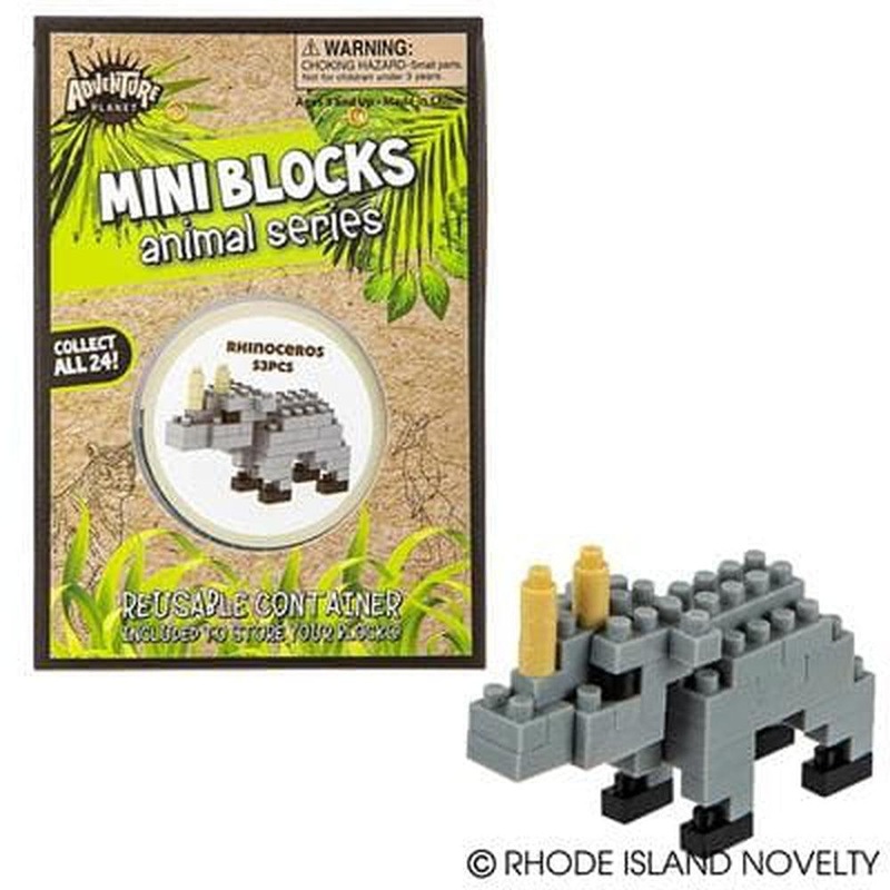 Mini Blocks – Rhinoceros 53 Pieces