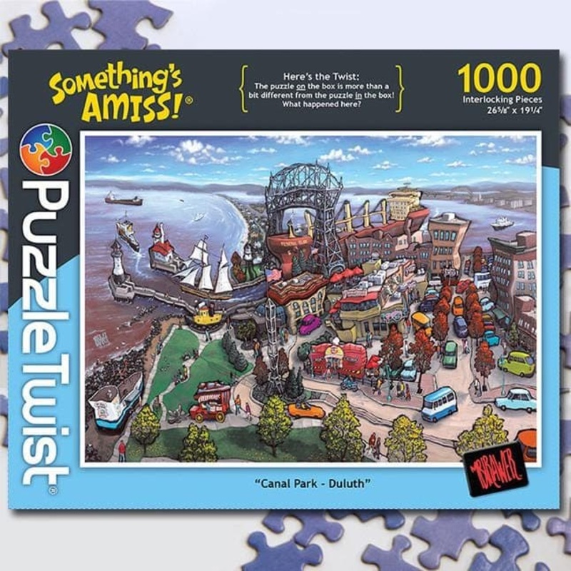 Puzzle Twist – Canal Park Duluth Minnesota – 1,000 Piece Puzzle